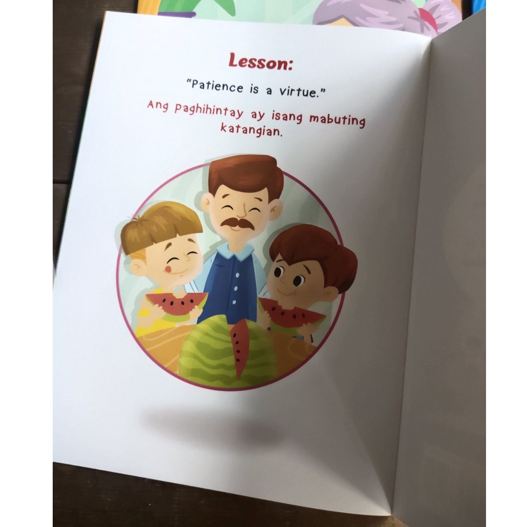 Batang Matalino OUR VALUES (4 books) brand new softcover, with Filipino translation