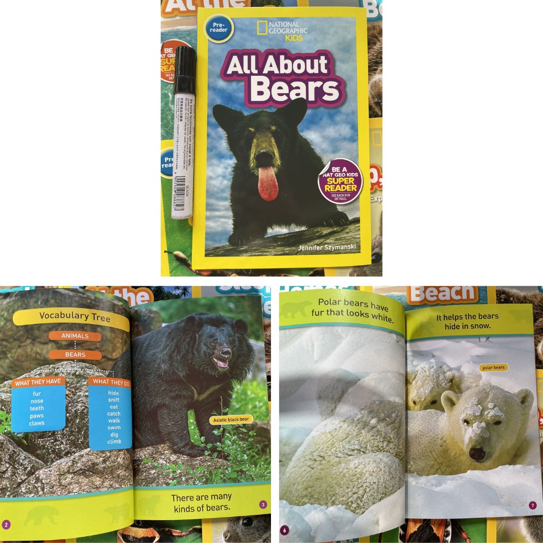 PRE-READER: NATGEO National Geographic Books for Kids (30 books)