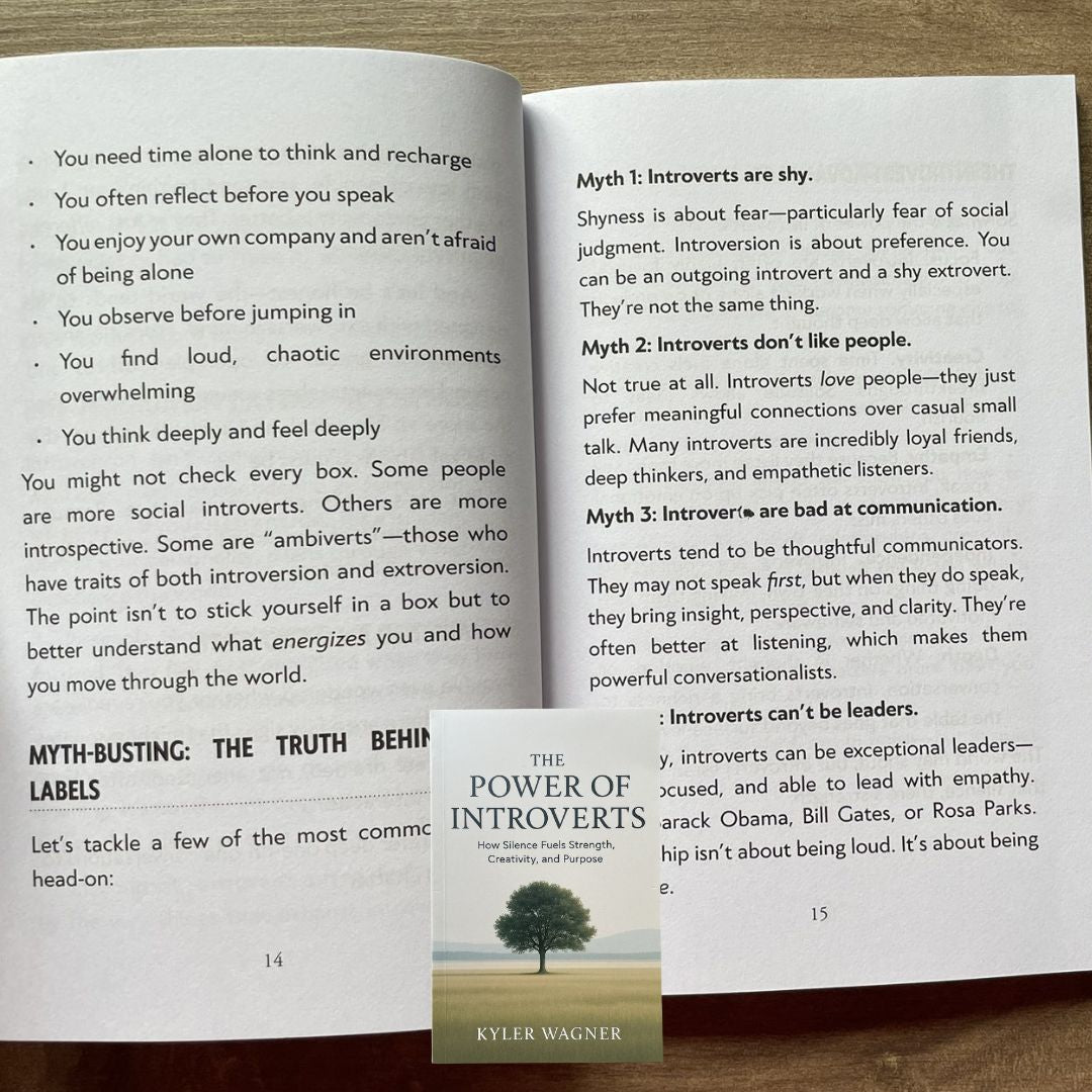 The Power of Introverts: How Silence Fuels Strength, Creativity, and Purpose (by Kyler Wagner) brand new Softcover