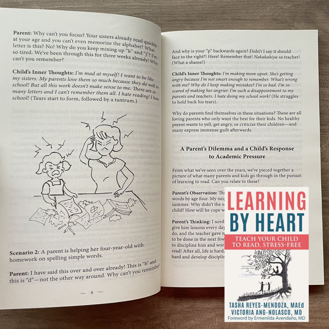 Learning by Heart: Teach Your Child to Read, Stress-Free (SOFTCOVER) (by Tasha Reyes-Mendoza, MAEd and Victoria Ang-Nolasco, MD)