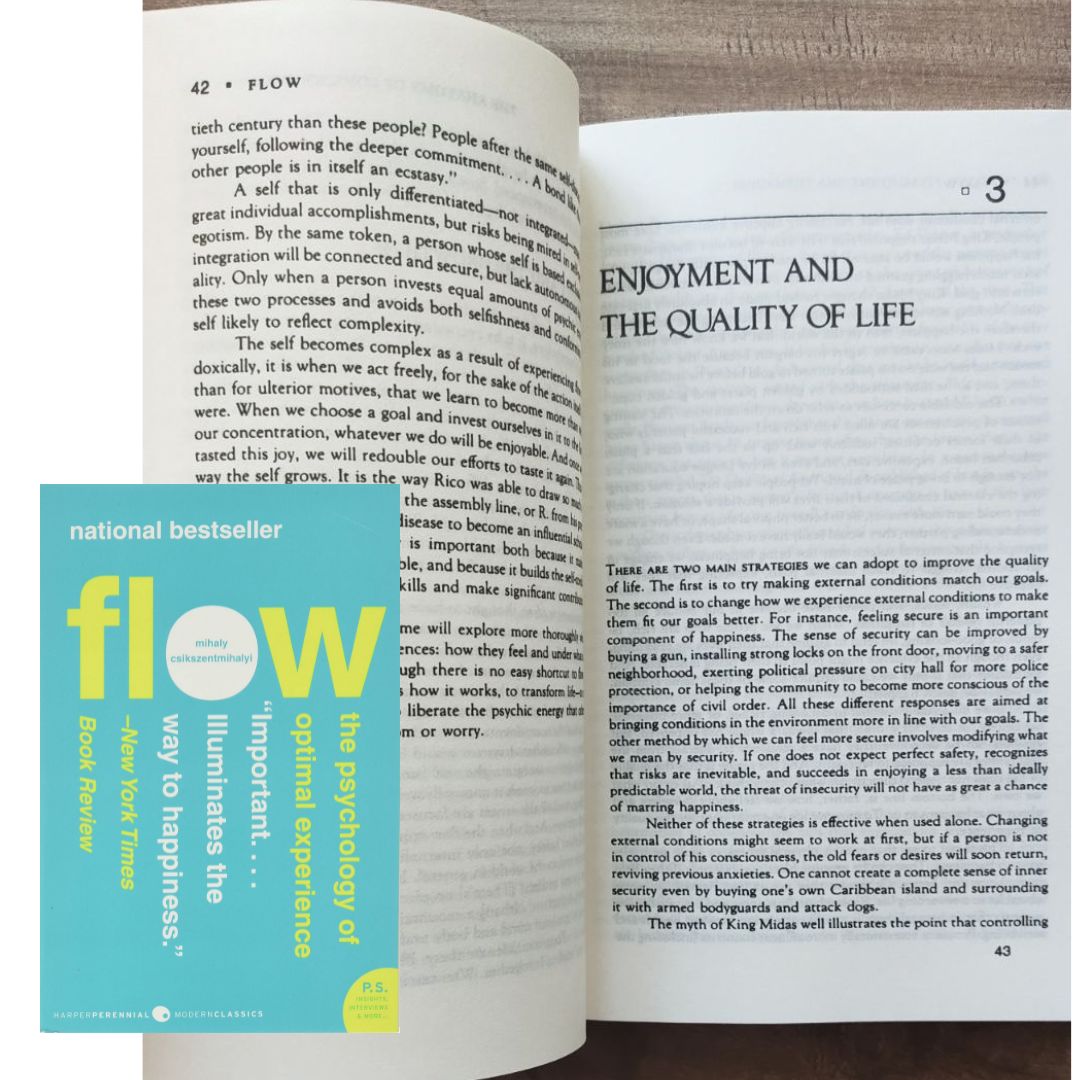 Flow: The Psychology of Optimal Experience (softcover)