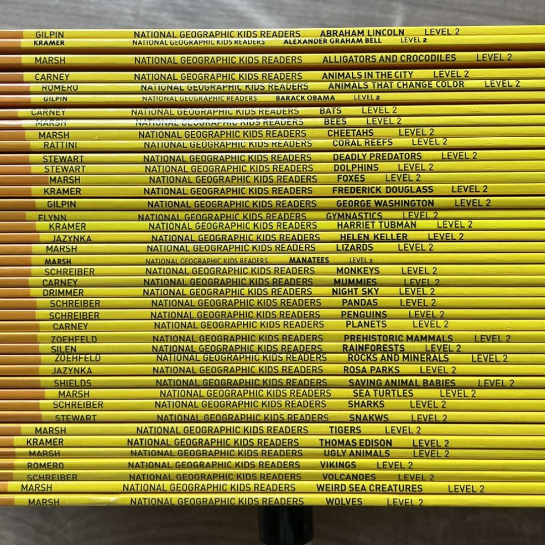 LEVEL 2: NATGEO National Geographic Books for Kids (41 books)