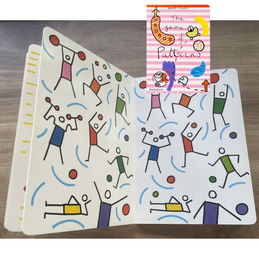 The Game of Patterns (Herve Tullet Board Book)