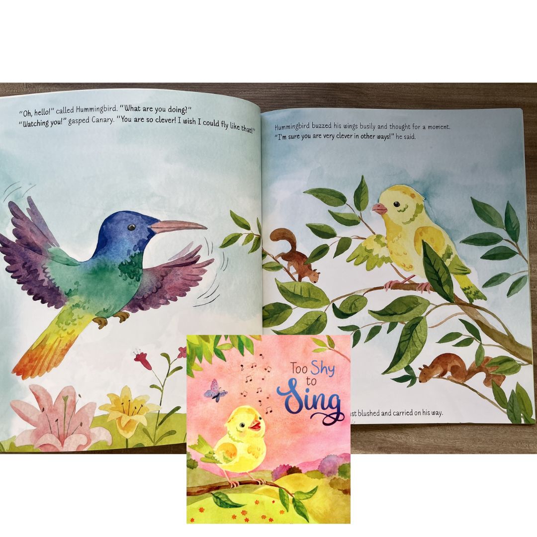Too Shy to Sing // Too Timid to Talk (Storybooks Picture Flats, SINGLES) brand new softcover