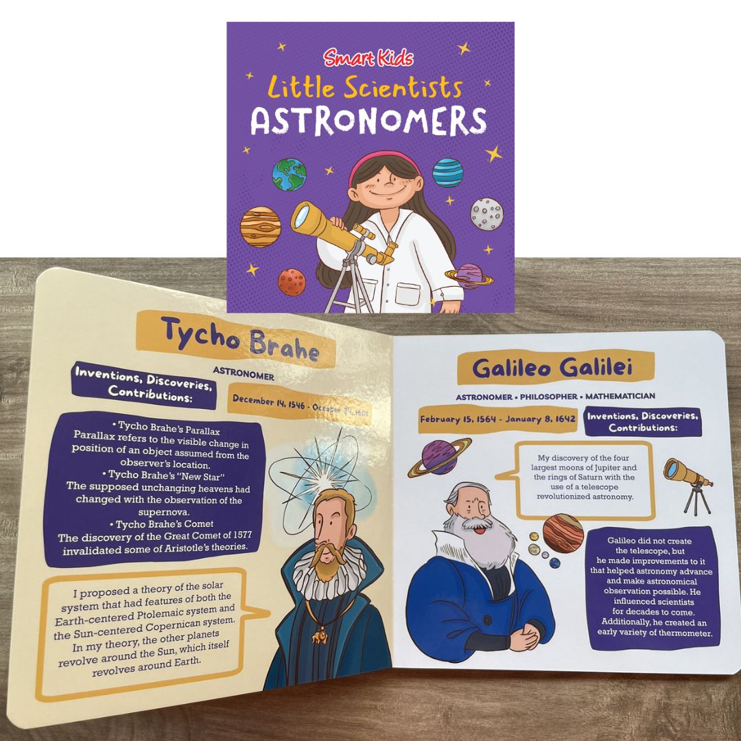 Smart Kids Little Scientists ASTRONOMERS / CHEMISTS / PHYSICISTS / EARTH AND LIFE SCIENTISTS (Board Book / SINGLES)