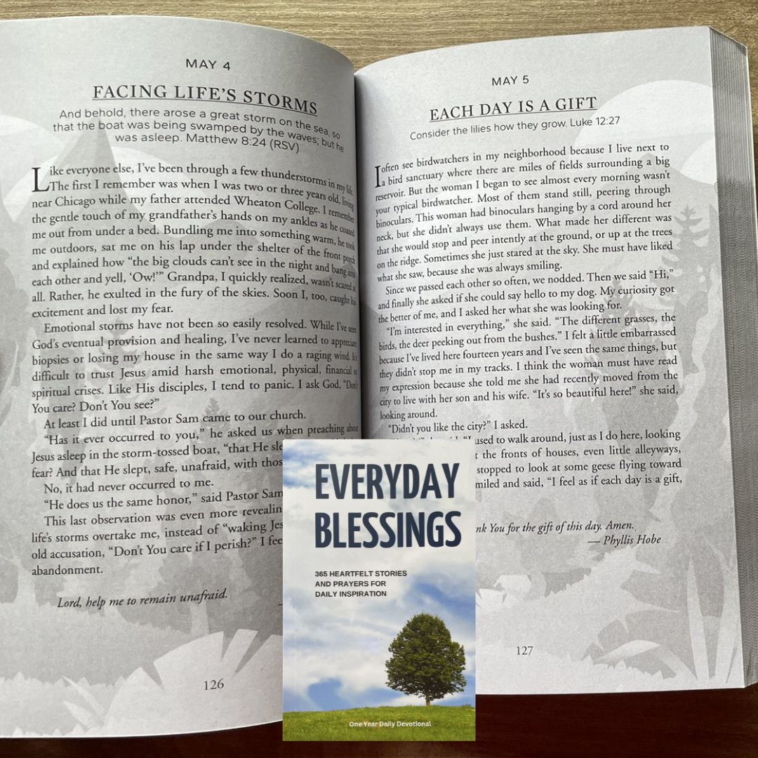 EVERYDAY BLESSINGS: 365 Heartfelt Stories and Prayers for Daily Inspiration (brand new Softcover) - with SLIGHT FOLDS on book cover