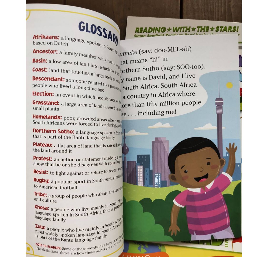 Ready to Read AROUND THE WORLD Level 2 (6 books) box set