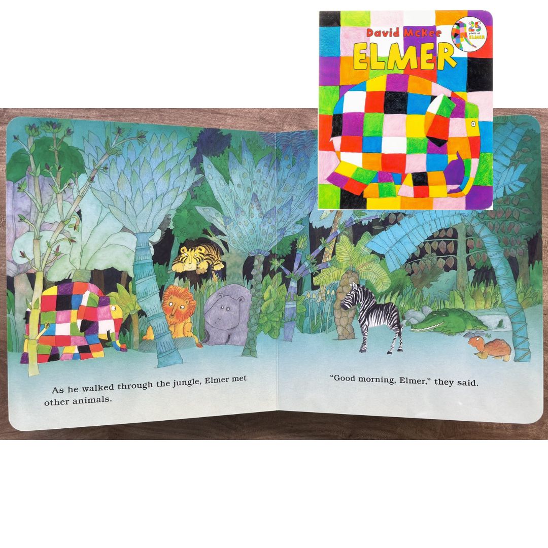 ELMER (board book)