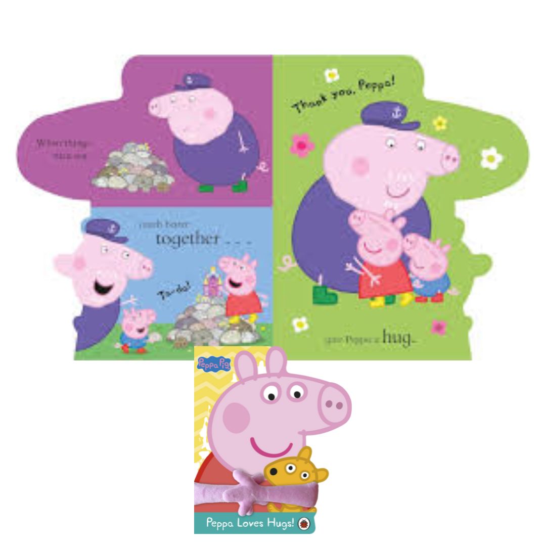 Peppa Pig: Peppa Loves Hugs (Hug Book) Board Book