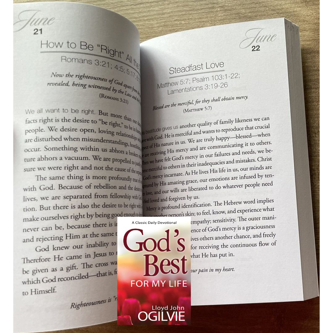God's Best for My Life (A Classic Daily Devotional) by Lloyd John Ogilvie - brand new Softcover