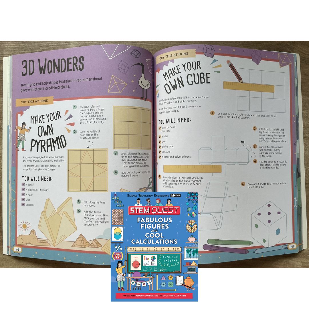 STEM QUEST: Fabulous Figures and Cool Calculations (SINGLES, softcover)