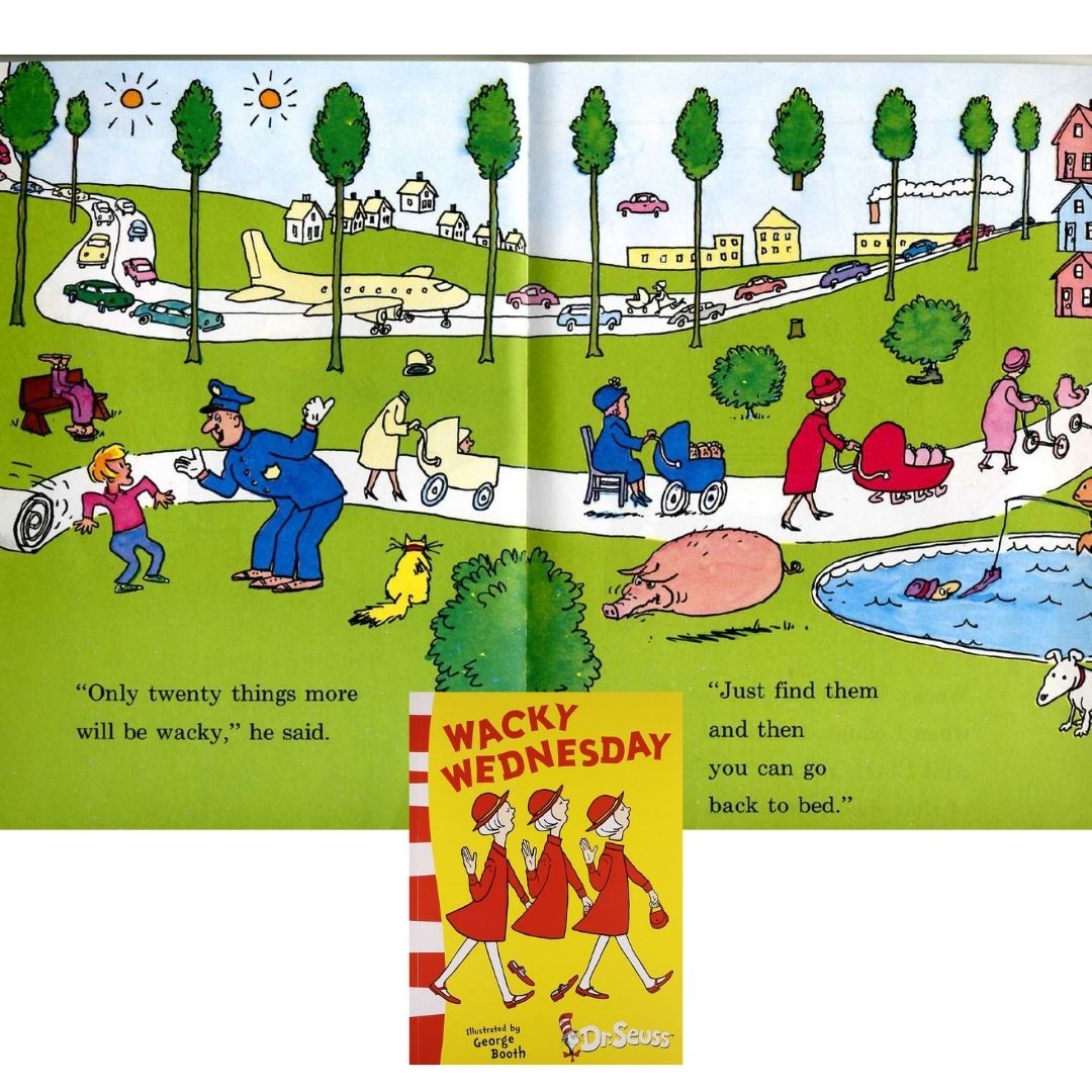 Dr Seuss paperbacks (PLS CHOOSE A TITLE) Oh the Places You'll Go / Fox in Socks / Green Eggs and Ham / Oh the Thinks You Can Think / One Fish Two Fish / Scrambled Eggs Super / Sleep Book / Ten Apples Up On Top / The Alphabet Book / Wacky Wednesday