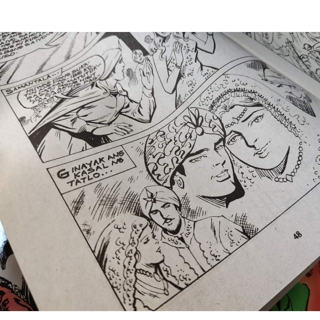 Tagalog Comics - Florante at Laura // Dr Jose Rizal // El Filibusterismo // Noli Me Tangere // ibong Adarna (newsprint)
