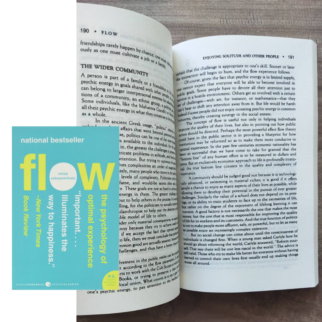 Flow: The Psychology of Optimal Experience (softcover)