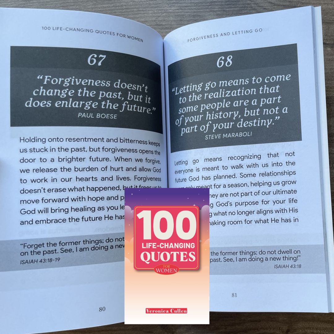 100 Life-Changing Quotes for Women (by Veronica Cullen) softcover
