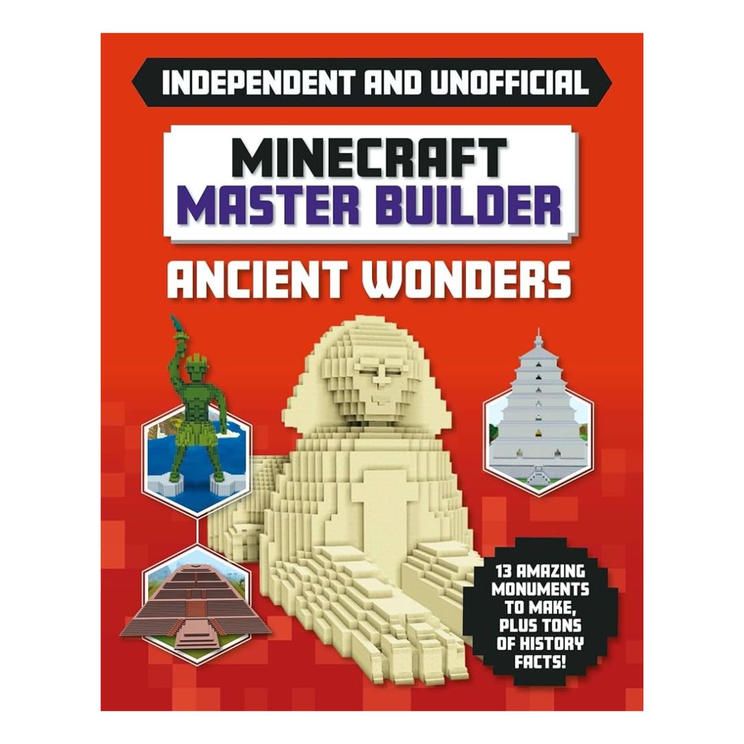 Minecraft Master Builder MINIGAMES // ANCIENT WONDERS (Independent & Unofficial) (SINGLES, brand new softcover)