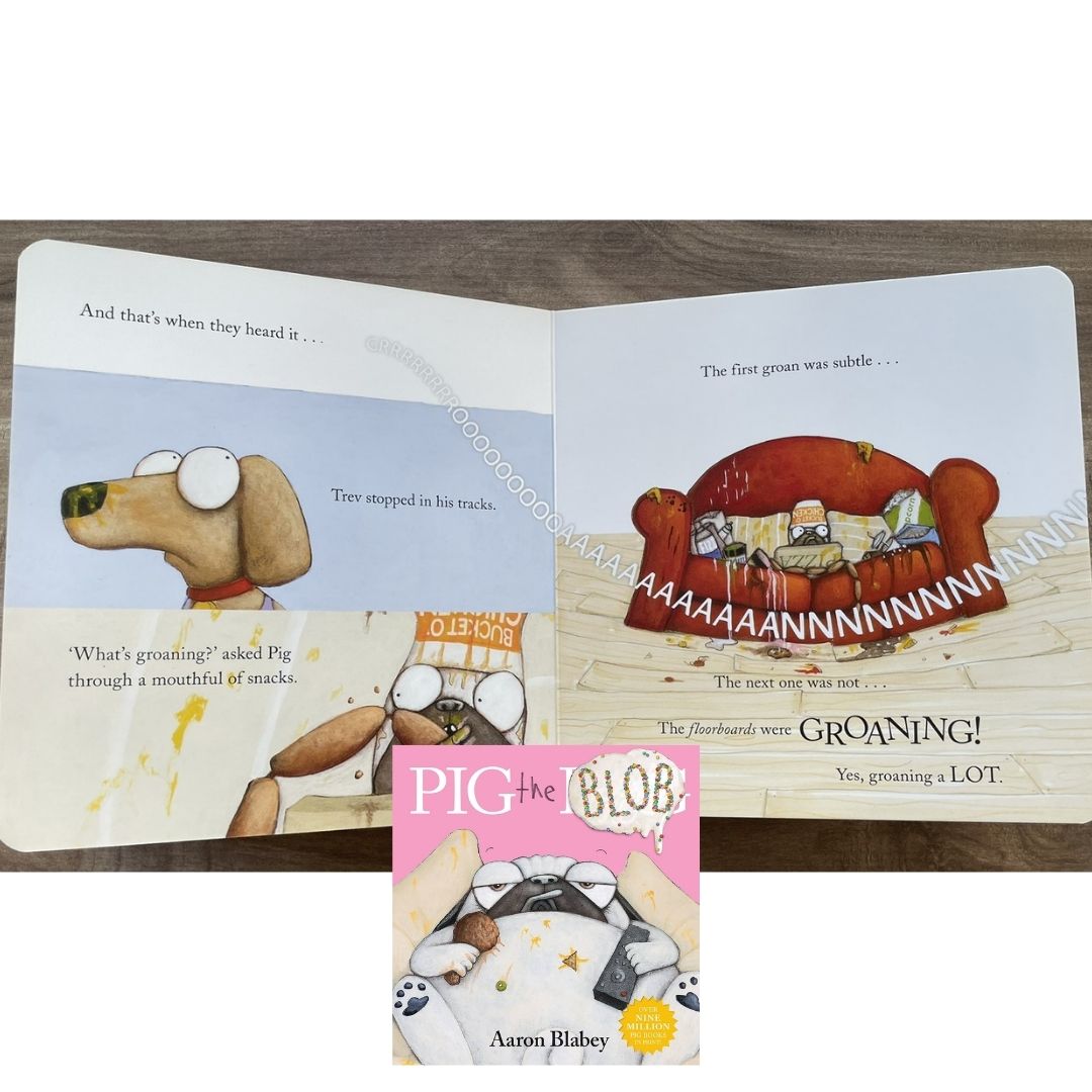 Pig the Blob (Pig the Pug) (brand new Board Book, with SLIGHT DENTS on book cover)