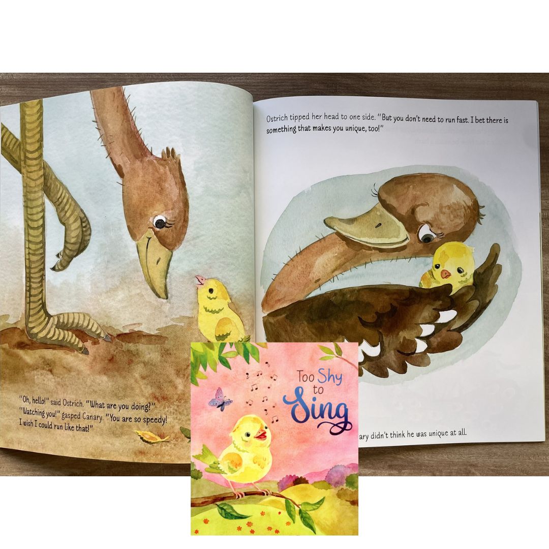 Too Shy to Sing // Too Timid to Talk (Storybooks Picture Flats, SINGLES) brand new softcover