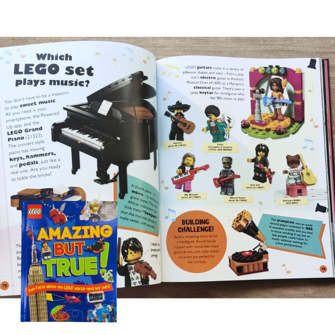 LEGO Amazing But True: Fun Facts About the LEGO World - and Our Own! (hardcover)