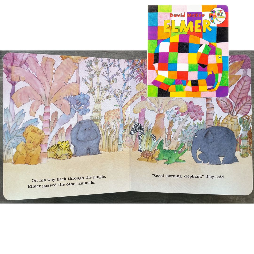 ELMER (board book)