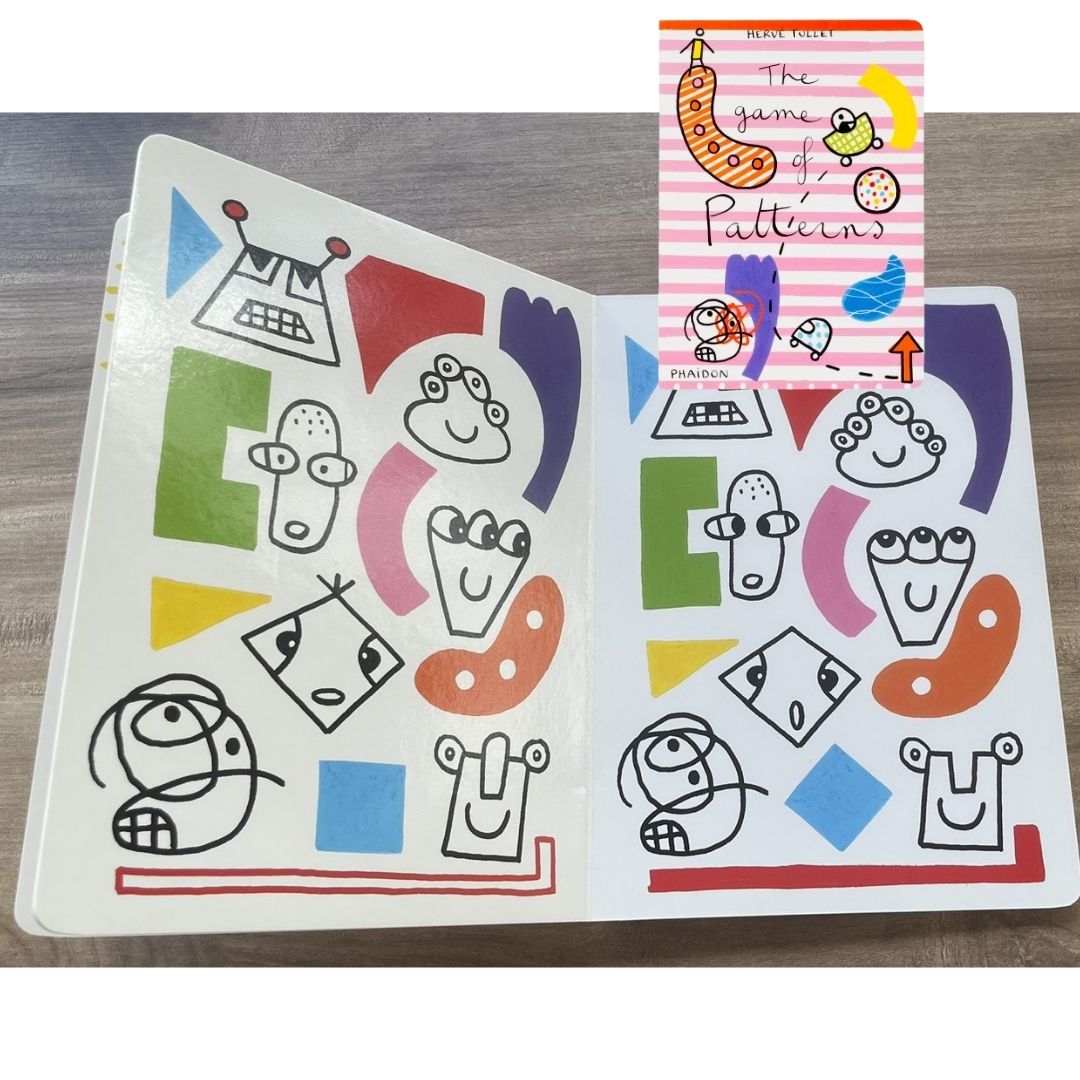 The Game of Patterns (Herve Tullet Board Book)