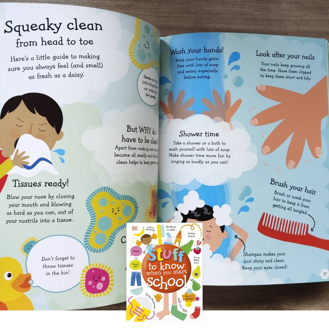 Stuff to Know When You Start School by DK (brand new Hardcover) with SLIGHT DENTS on book cover