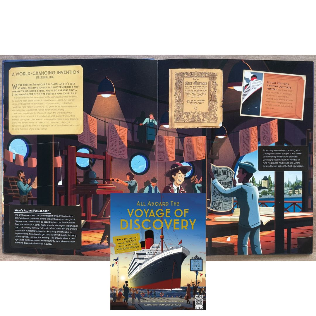 All Aboard the Voyage of Discovery (hardcover)