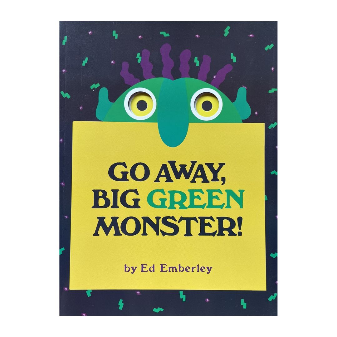 Go Away, Big Green Monster (softcover) brand new, with cut-outs