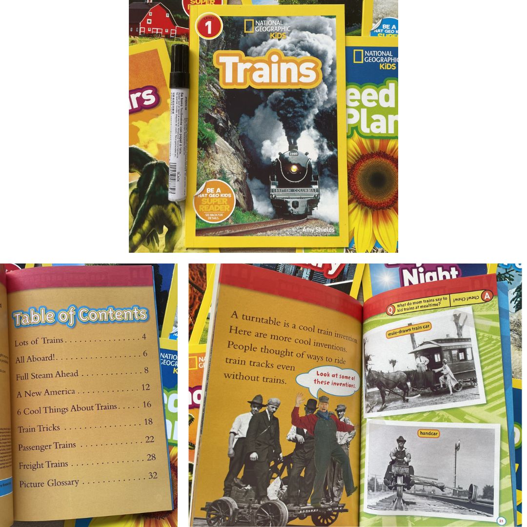 Level 1: NATGEO National Geographic Books for Kids (46 books)