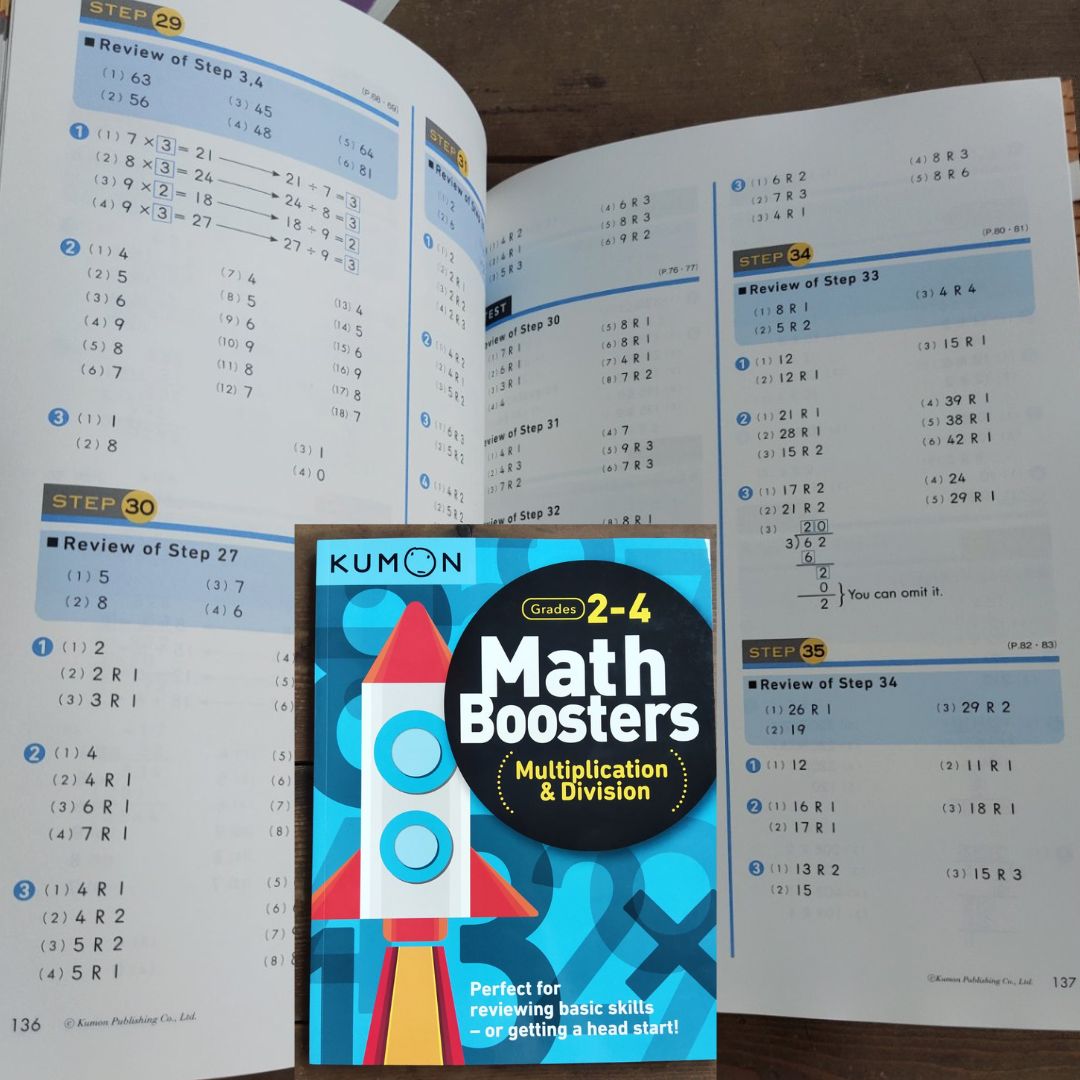 Kumon: Math Boosters (workbook) SINGLES