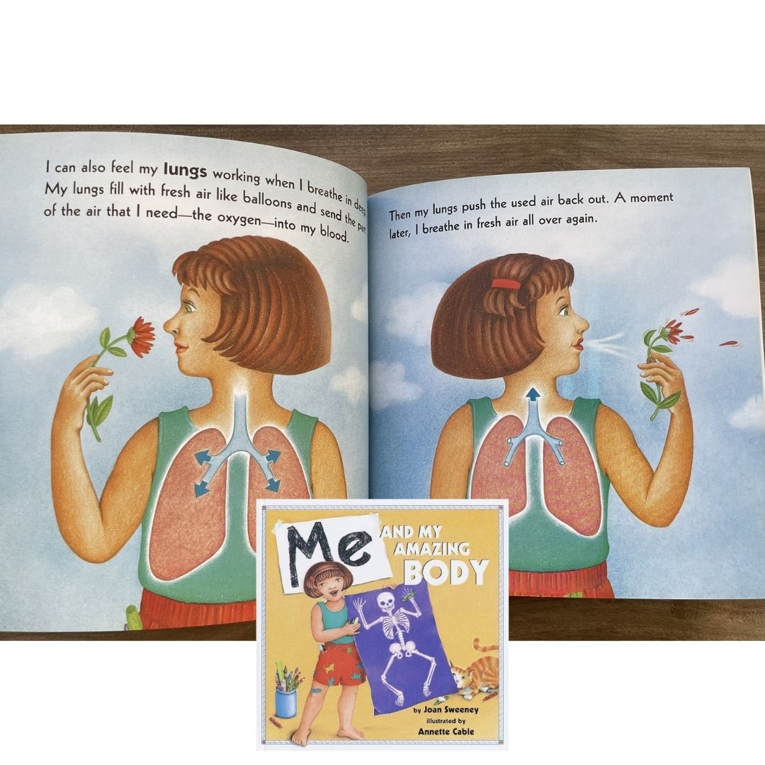 Me and My Amazing Body (brand new softcover, with SLIGHT FOLDS on book cover)