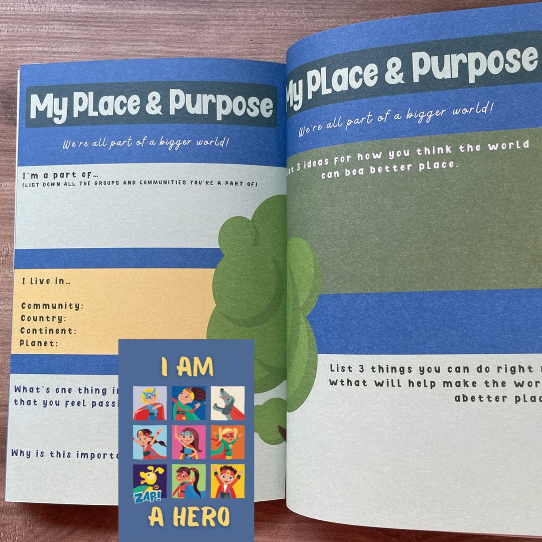I Am a Hero: A Reflection Journal for Kids Based on the Hero’s Journey (by Dr. Victoria Ang-Nolasco) (softcover)