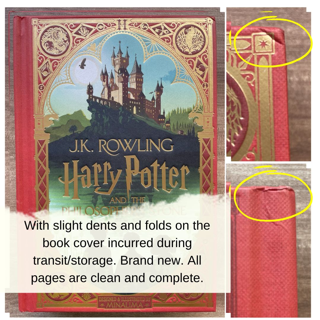 Harry Potter and the Philosopher's Stone: MinaLima Edition (Harry Potter, Book 1) (Illustrated edition) Hardcover – Illustrated
