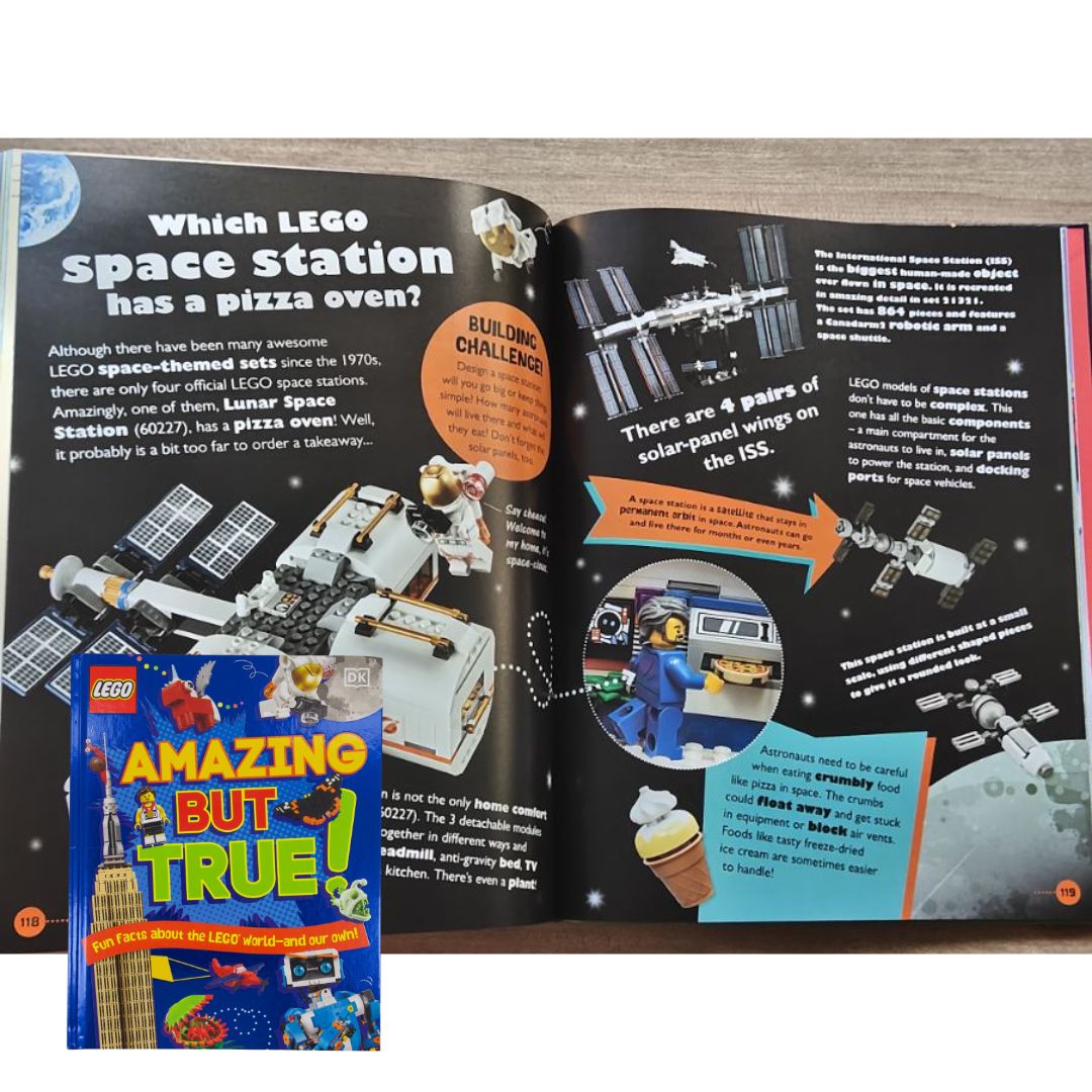 LEGO Amazing But True: Fun Facts About the LEGO World - and Our Own! (hardcover)