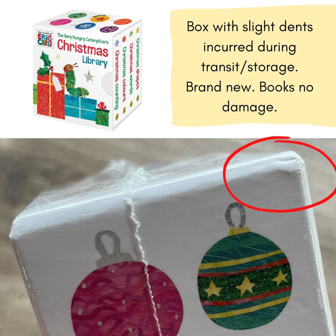 Eric Carle - Very Hungry Caterpillar's CHRISTMAS Little Library (4 - mini board books)
