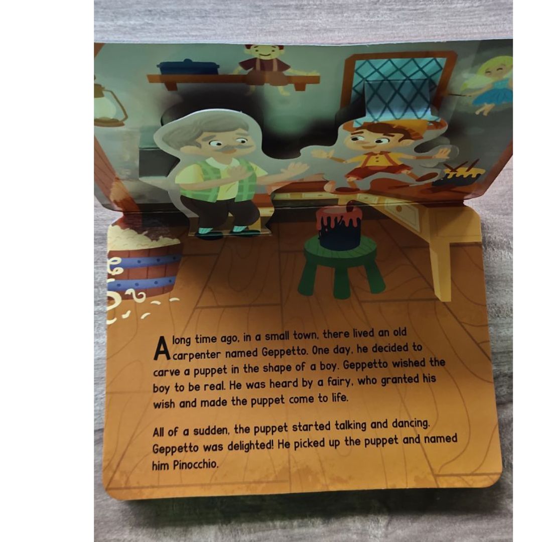 Fairy Tale Pop-Up (Three Little Pigs / Goldilocks / Pinocchio / Princess and the Pea (singles)