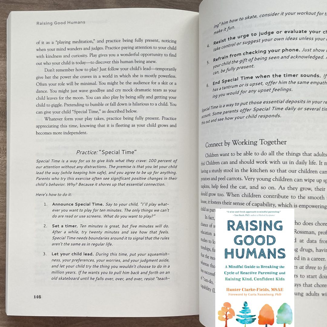Raising Good Humans (brand new softcover, with SLIGHT DENTS and FOLDS on book cover and pages)