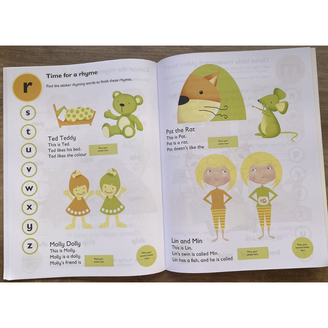 First Time Learning Preschool (for Age 3+) - READING (brand new softcover)