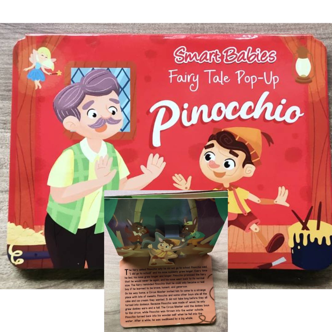 Fairy Tale Pop-Up (Three Little Pigs / Goldilocks / Pinocchio / Princess and the Pea (singles)