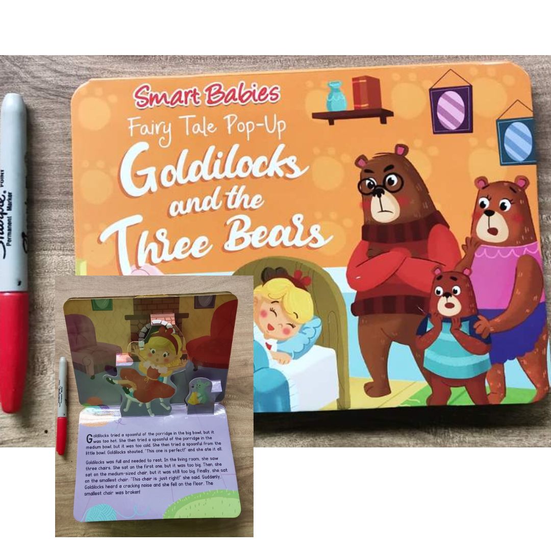 Fairy Tale Pop-Up (Three Little Pigs / Goldilocks / Pinocchio / Princess and the Pea (singles)