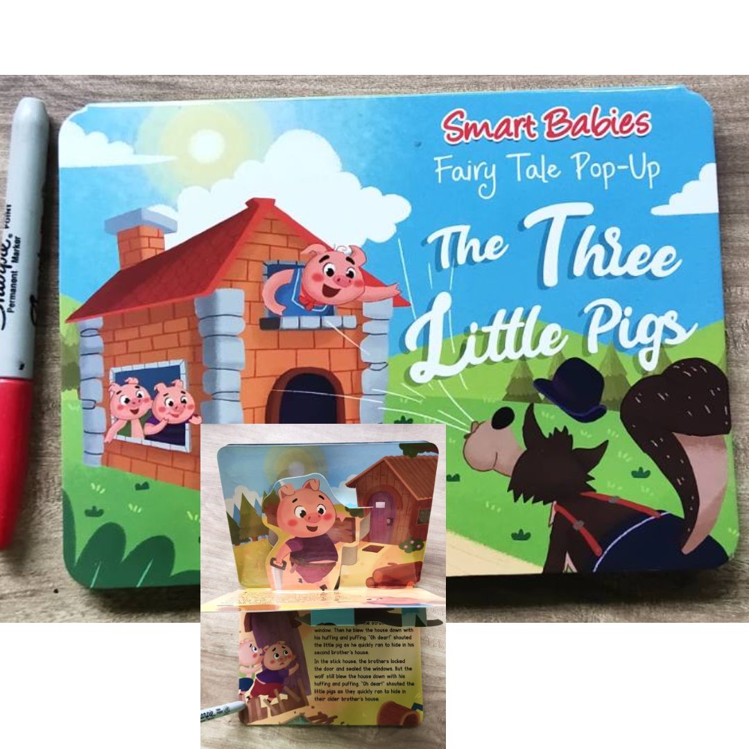 Fairy Tale Pop-Up (Three Little Pigs / Goldilocks / Pinocchio / Princess and the Pea (singles)
