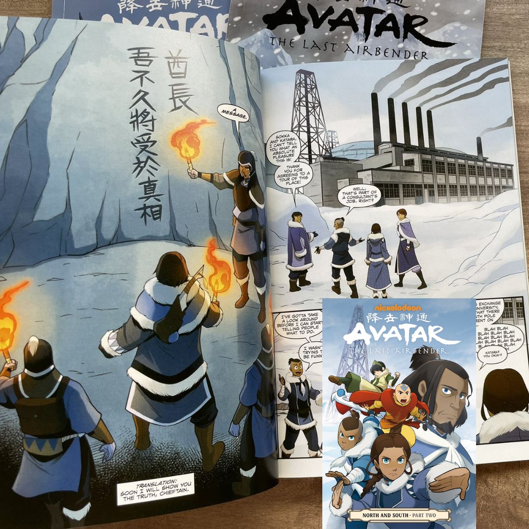 Avatar: The Last Airbender (SET 1) - Imbalance / Smoke and Shadow / North and South (9 Books - NO BOX - softcover)