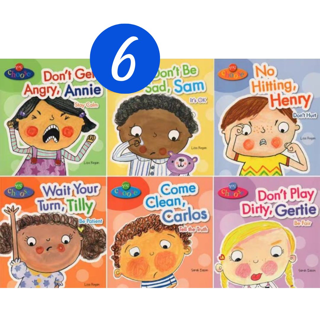 You Choose series (brand new softcover), 32 pages each book, 9 by 8.5 inches