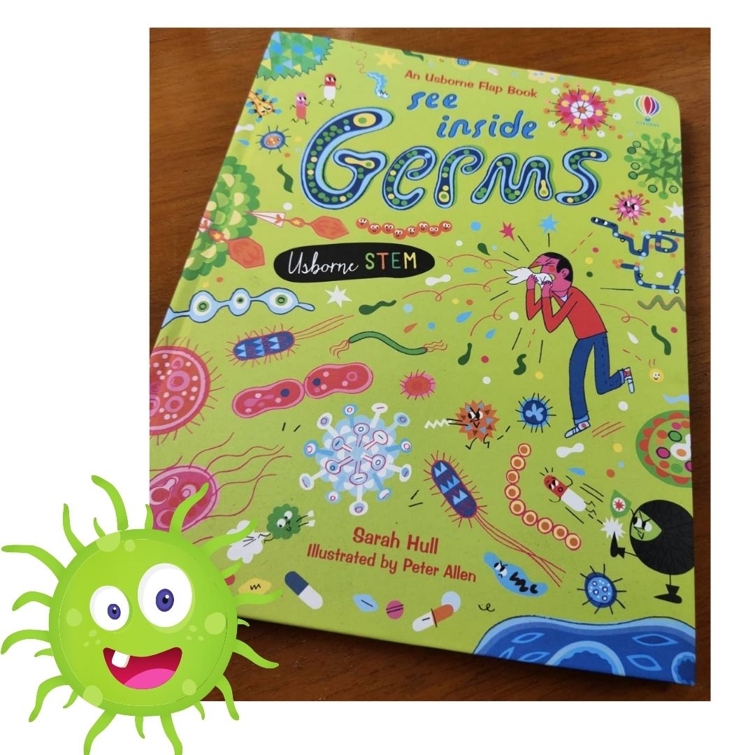 Usborne See Inside Germs (brand new board book)