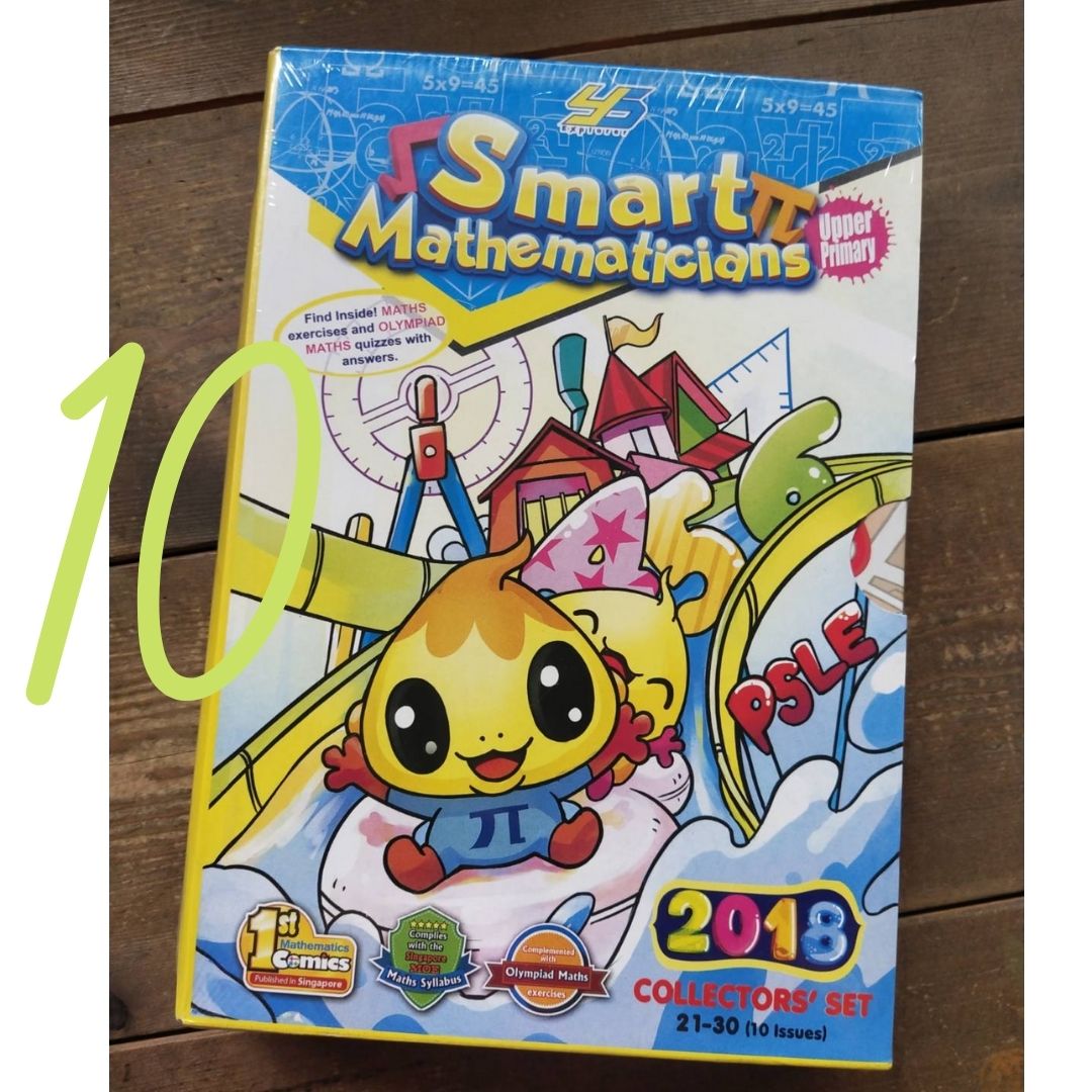 Upper Primary (Grades 4-6) Smart Mathematicians Comics - 10 books Upper Primary (Grades 4-6)