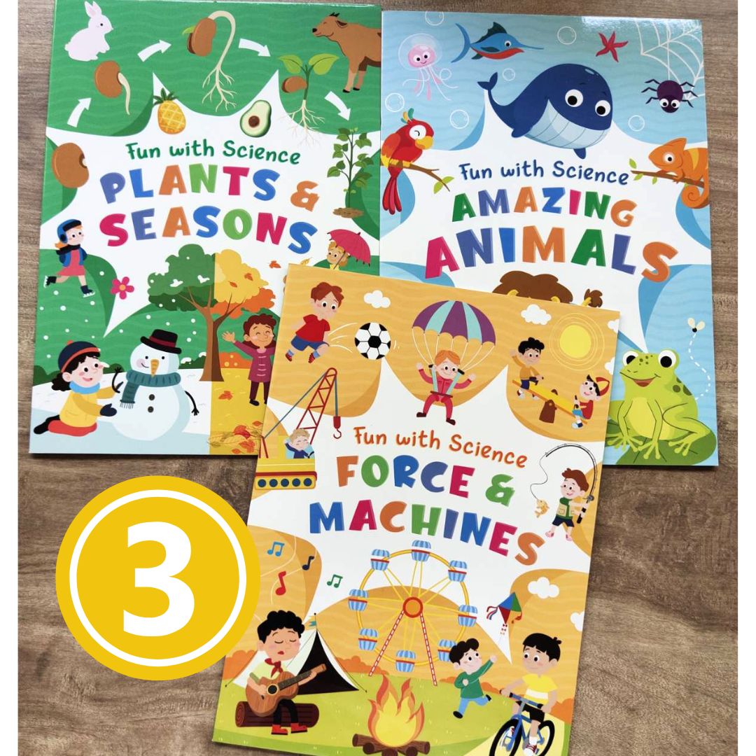 Fun With Science (Amazing Animals, Force and Machines, Plants and Seasons)