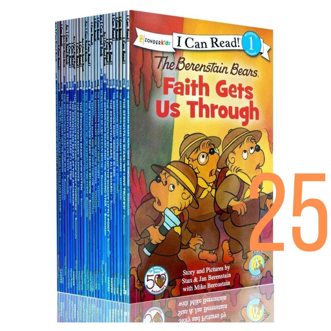 Berenstain Bears I CAN READ set (25 books) no box