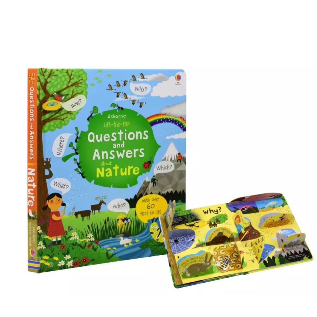 Usborne Questions and Answers About NATURE Lift-the-flap