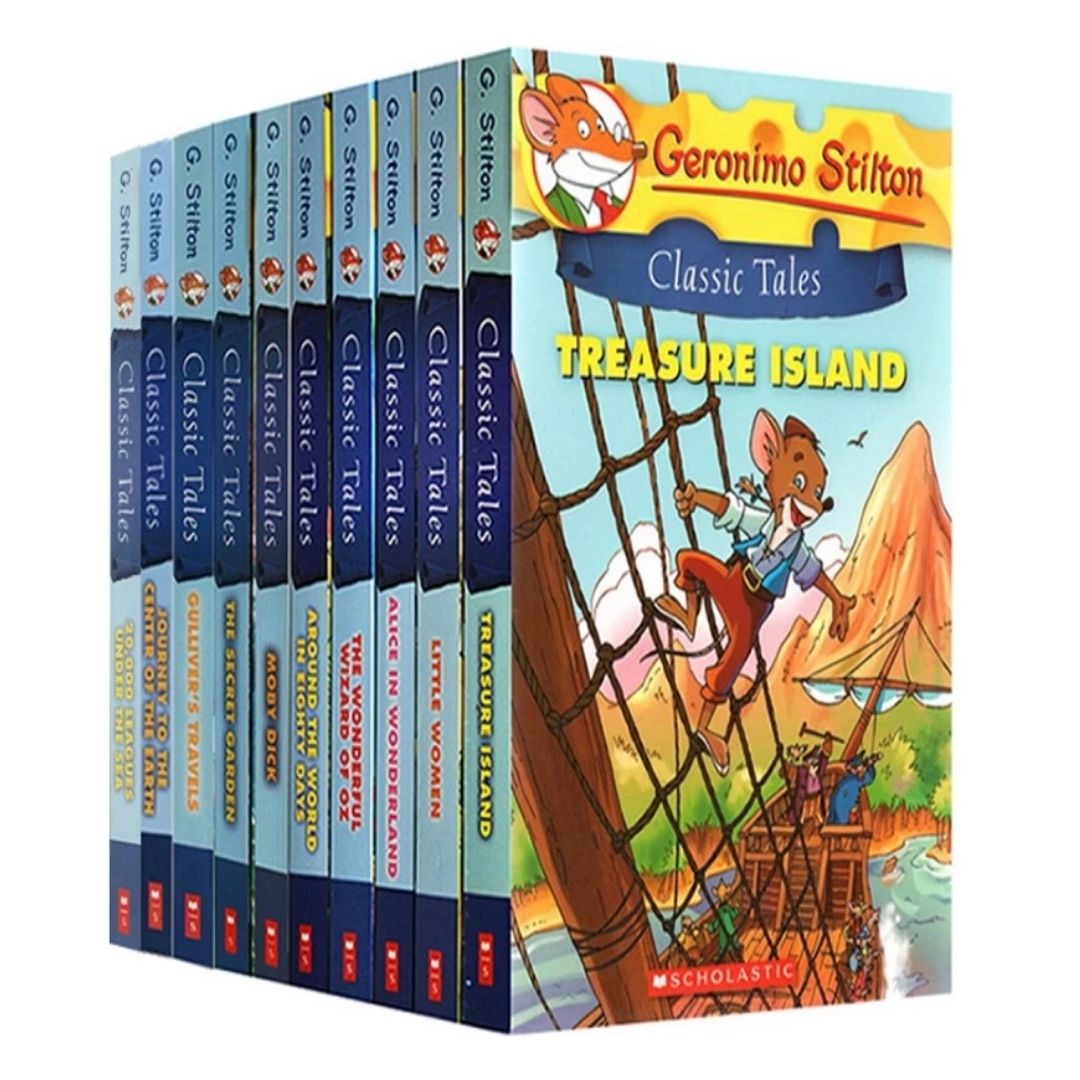 Geronimo Stitlon Classic Tales (10 books) no box