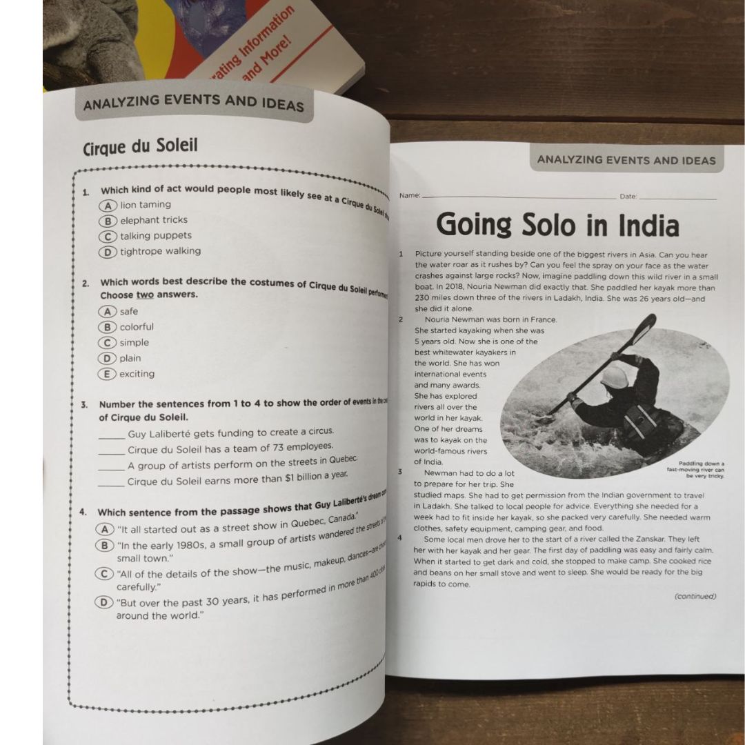 Scholastic: Informational Texts for Striving Readers (Grade 5)